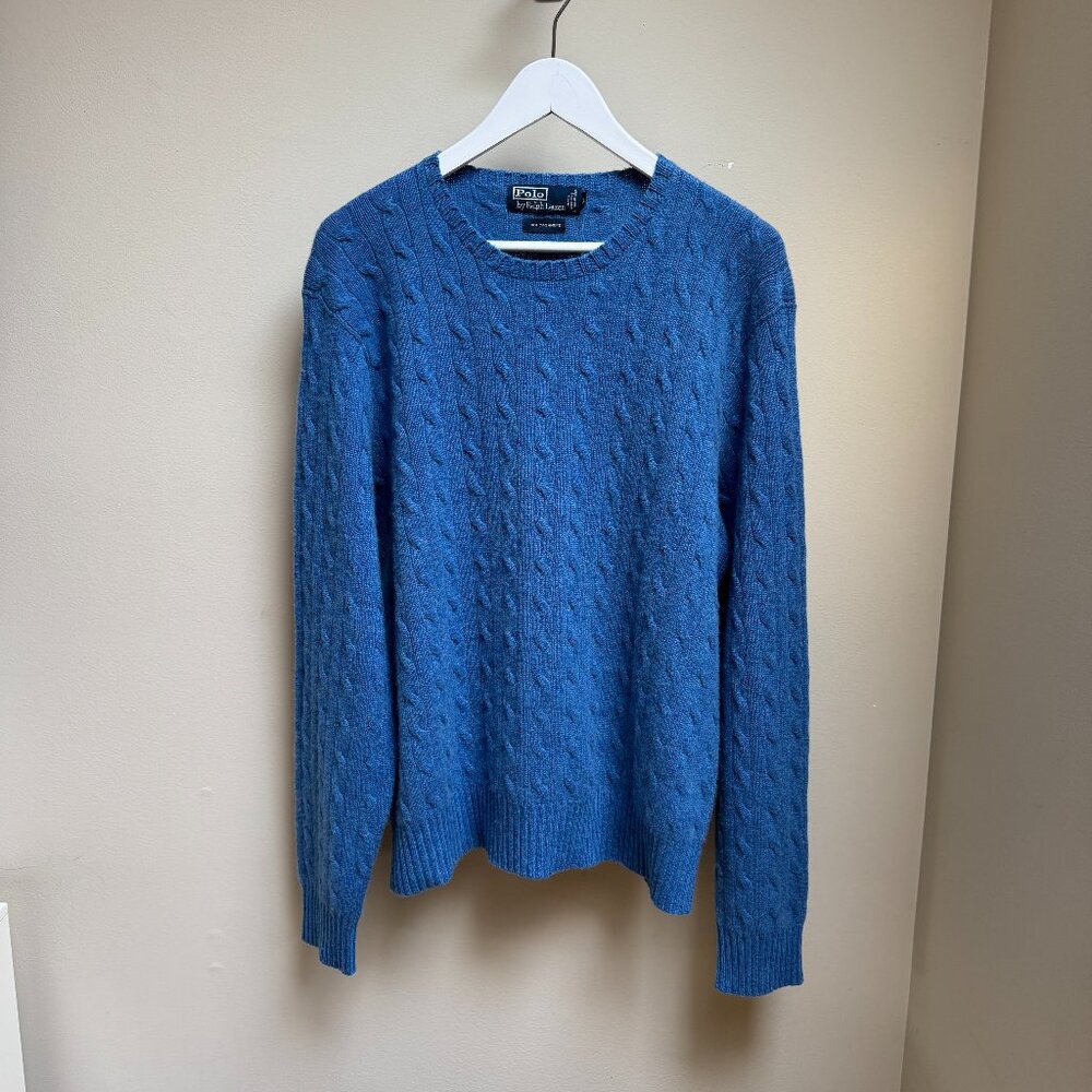 Ralph Lauren Blue Crewneck Sweater